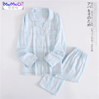 特价睡处理女夏睡 棉纱布男居服系情侣套装空调服休闲