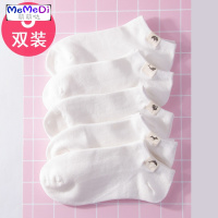 春夏季 色袜女船袜黑色白色 棉薄款低帮女士韩森系百搭短袜