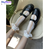 日系lolita袜子仙女甜美蕾丝花边可爱软妹短袜薄款萝莉中筒公主袜