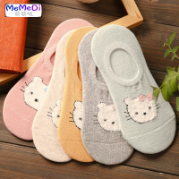 猫猫袜子女ins潮短款可爱日系萝莉塔WZ网红短袜抖音浅口卡通船袜