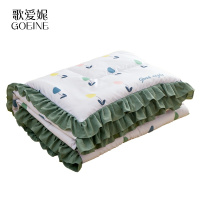歌爱妮家纺2020韩式花边夏天空调被夏凉被单人宿舍夏被夏季双人被芯儿童薄被子