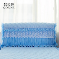 歌爱妮家纺2020蕾丝版公主夹棉加厚弹力全包床头罩床头套皮床头保护套防尘罩