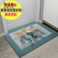 歌爱妮家纺2021家用地垫垫进入户口玄关垫子客厅厅欧式轻奢地毯脚垫定制