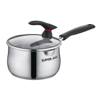 苏泊尔奶锅304不锈钢奶锅小红圈巧立婴儿宝宝辅食锅煮奶热奶锅复底小汤锅煮面泡面锅燃气灶电磁炉两用小锅ST16JA1