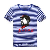 2019新款夏季男士休闲时尚简约百搭舒适透气海军衫短袖T恤海魂衫圆领条纹款半袖体恤夏季背心印花班服情侣装SexeMara