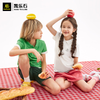 KAILAS凯乐石户外运动童装polo功能T恤经典翻清凉翻领散热上衣