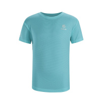 KAILAS凯乐石童装夏季户外跑步运动T恤男童休闲圆领短袖快干上衣