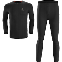 凯乐石COOLMAX速干透气保暖内衣套装男款透气户外滑雪内搭打底衫
