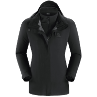 凯乐石女新款GTX防风透气三合一两件套冲锋衣(加长款)