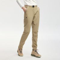 凯乐石软壳裤女秋冬户外登山加绒保暖长裤修身防静电防风裤