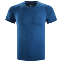 凯乐石男士T恤户外快干衣风翼飞织功能透气短袖Antimicrobia功能短袖T恤