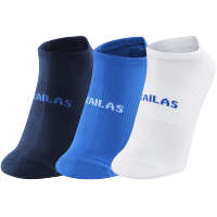 凯乐石户外速干袜男弹力耐磨徒步短袜毛圈夏季运动袜(三双装)