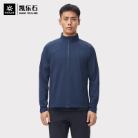 凯乐石软壳外套男秋冬户外防风保暖立领修身弹力防风衣