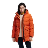 凯乐石800蓬羽绒服女秋冬中长款加厚保暖鹅绒服防风防水时尚外套