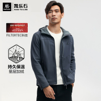 凯乐石软壳冲锋衣男加厚户外防风保暖软壳衣外套