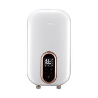 美的/Midea 速热快热即热式电热水器涡旋恒温九重安防DSF70U极地白