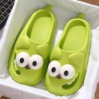2024新款眼睛拖鞋包头夏季卡通外穿室内居家浴室防滑洞洞鞋外出