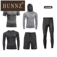 HUNNZ自行车骑行服速干透气夏新款健身服训练运动套装公路骑行服