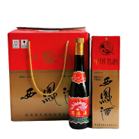 西凤酒凤香型白酒45度绿瓶高脖带盒西凤500mlx6瓶