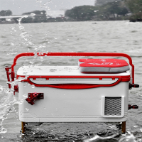 新款超轻钓箱免安装升降多功能台钓箱闪电客全套铝合金配件特价