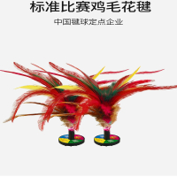 毽子闪电客成人健身小学生儿童专用毽球花毽比赛鸡毛键子