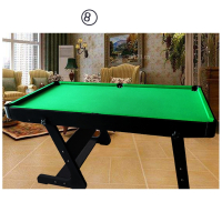 折叠台球桌闪电客家用木制大号儿童标准美式成人斯诺克桌球台