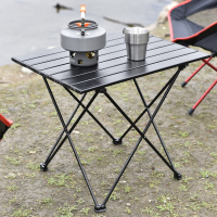 铝合金户外折叠桌闪电客便携式露营用品野餐桌子蛋卷桌椅
