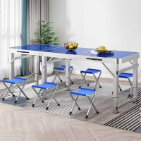 折叠桌闪电客户外夜市摆摊地推折叠桌子便捷式简易家用小桌子折叠餐桌椅