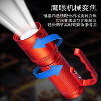 闪电客激光炮钓鱼灯超亮大功率蓝光灯氙气野钓强光夜钓灯专用紫光灯