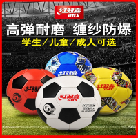 红双喜(DHS)5号4号足球儿童小学生训练专业3号幼儿园宝宝用黑白球