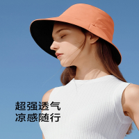 渔夫帽闪电客女百搭双面渔夫帽焦下太阳帽夏骑车遮阳帽