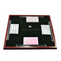 麻将牌向向锦鲤旅游旅行麻将便携式袖珍可爱小麻将可选折叠桌子20mm