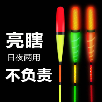 向向锦鲤高灵敏重力感应夜光漂日夜两用夜钓漂咬钩变色鱼漂加粗醒目电子漂