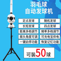 羽毛球自动发球机闪电客家用单人练习器简易便携式乒乓球训练发球器儿童