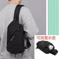 男士胸包闪电客潮男款韩版牛津布斜挎包运动休闲男生单肩包