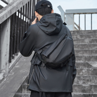 斜挎包闪电客男大容量潮牌摩托车斜跨单肩包运动背包挎包男士骑行包跨包
