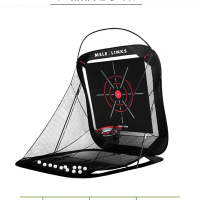挥杆网高尔夫便携式练习网闪电客室内室外打击笼挥杆切杆训练用品
