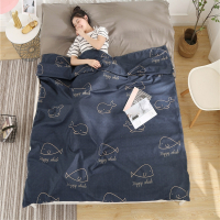 隔脏睡袋闪电客出差旅行住酒店宾馆大人床单便携双人非纯棉防脏被罩