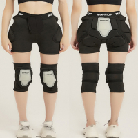 硅胶滑雪护具闪电客内穿护臀护膝套装滑雪护臀垫单板双板男女装备