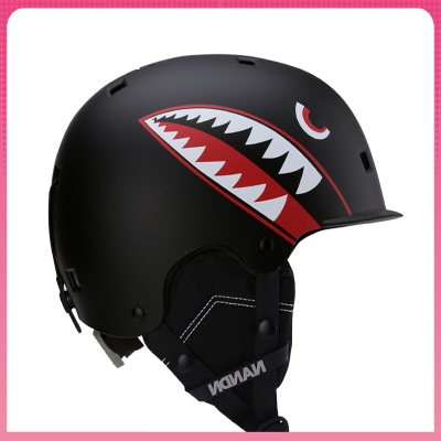 滑雪头盔闪电客儿童轻质双单板头盔滑雪运动护具装备雪盔