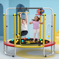 蹦蹦床闪电客家用儿童室内宝宝弹跳床小孩成人带护网家庭玩具跳跳床