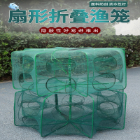 折叠虾笼向向锦鲤鱼笼只进不出黄鳝渔网龙虾网笼捕虾网鱼网抓扑螃蟹捕鱼笼