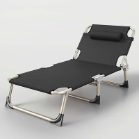 折叠床闪电客单人床家用简易午休床办公室成人午睡行军床便携多功能躺椅