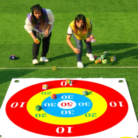 团建道具丢沙包投掷靶盘闪电客户外游戏团队互动拓展器材儿童趣味运动会