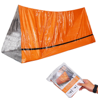 户外PE帐篷便携保暖应急毯闪电客保温毯救生避难睡袋地震应急包