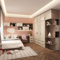 皮阿诺定制榻榻米家具简约衣柜定做飘窗柜小卧室儿童房踏踏米床预付金