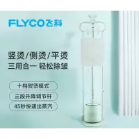 飞科(FLYCO)挂烫机家用小型蒸汽熨斗双杆立式挂烫机商用服装店熨烫衣服机_清新绿