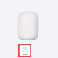 纳丽雅(Naliya)迷你usb加湿器家用卧室办公室宿舍车载小型桌面便携式宿舍创意补水空气喷雾_冰川白220ML标准版