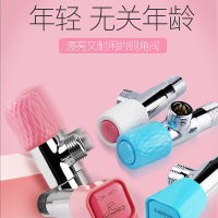 潜水艇三角阀家用冷热水八字止水阀加厚水龙头开关加长分水器阀门