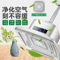 古达清风麻将机吸烟灯棋牌室空气净化器家用麻将室排烟机灯大吸力吊灯